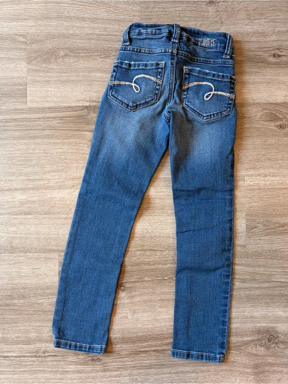 Justice girls denim jeans